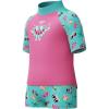 imageSpeedo BabyGirls Swimsuit Infant to Big Kid UPF 50 Learn to SwimSS Set Neon Bubblegum