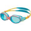 imageSpeedo Unisex Kids Swim Goggles Biofuse 20 JuniorBoltMangoCoral BeachBlue