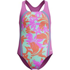 imageSpeedo Girls Printed Sport SpliceArctic Glass