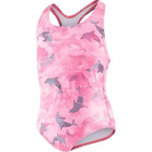 imageSpeedo Girls Printed Sport SpliceCoral