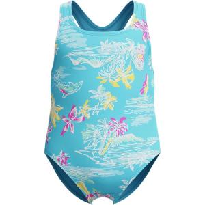 imageSpeedo Girls Printed Sport SpliceDolphin Island