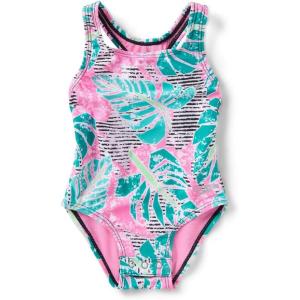 imageSpeedo Girls Printed Sport SpliceFuchsia Pink