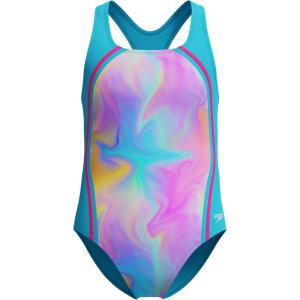 imageSpeedo Girls Printed Sport SpliceHula Blend Splice