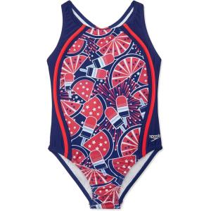 imageSpeedo Girls Printed Sport SplicePicnic Popsicle Splice