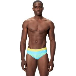 imageSpeedo Mens Swimsuit Brief Comfort WaistbandMid Angelic Blue