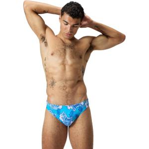 imageSpeedo Mens Swimsuit Brief Eco Flex 2 Outseam BeachstarTiki Tantrum