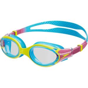 imageSpeedo Unisex Kids Swim Goggles Biofuse 20 JuniorLemon DrizzleKiki PinkPicton Blu