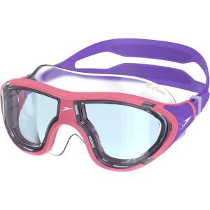 imageSpeedo Unisex Kids Swim Goggles Biofuse 20 JuniorMask Pink LemonadeSteel