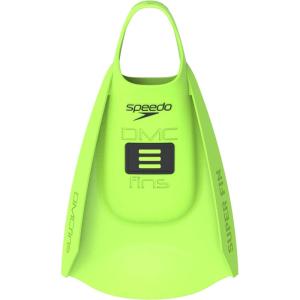 imageSpeedo UnisexAdult Swim Training Fins SiliconeDMC Super Green FizzCharcoal
