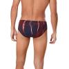 imageSpeedo Mens Caged Out Brief Endurance SwimsuitSolar RedWhiteBlue