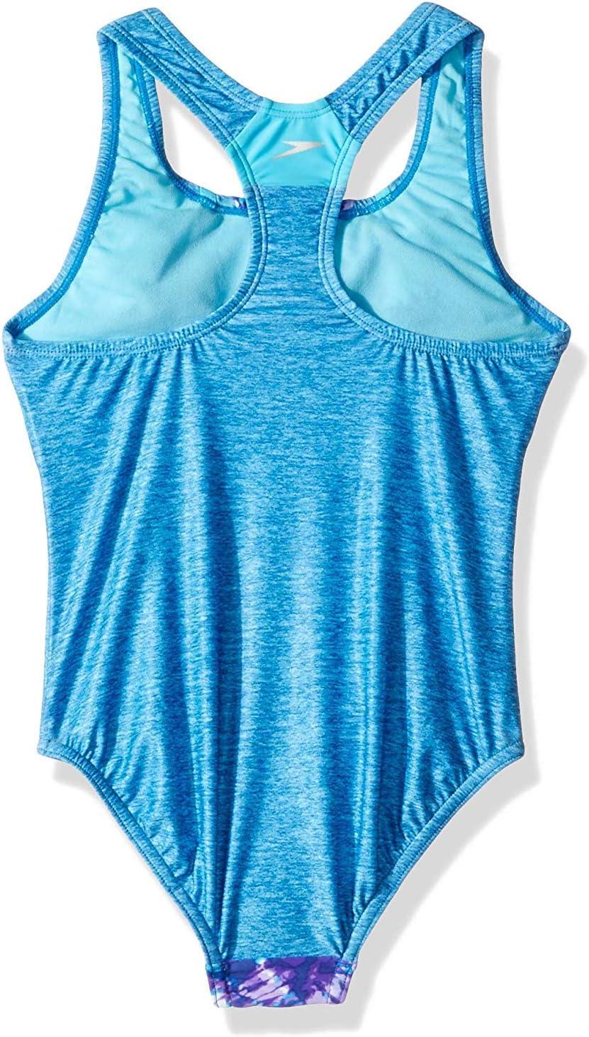imageSpeedo Girls Printed Sport SpliceDeep Sapphire