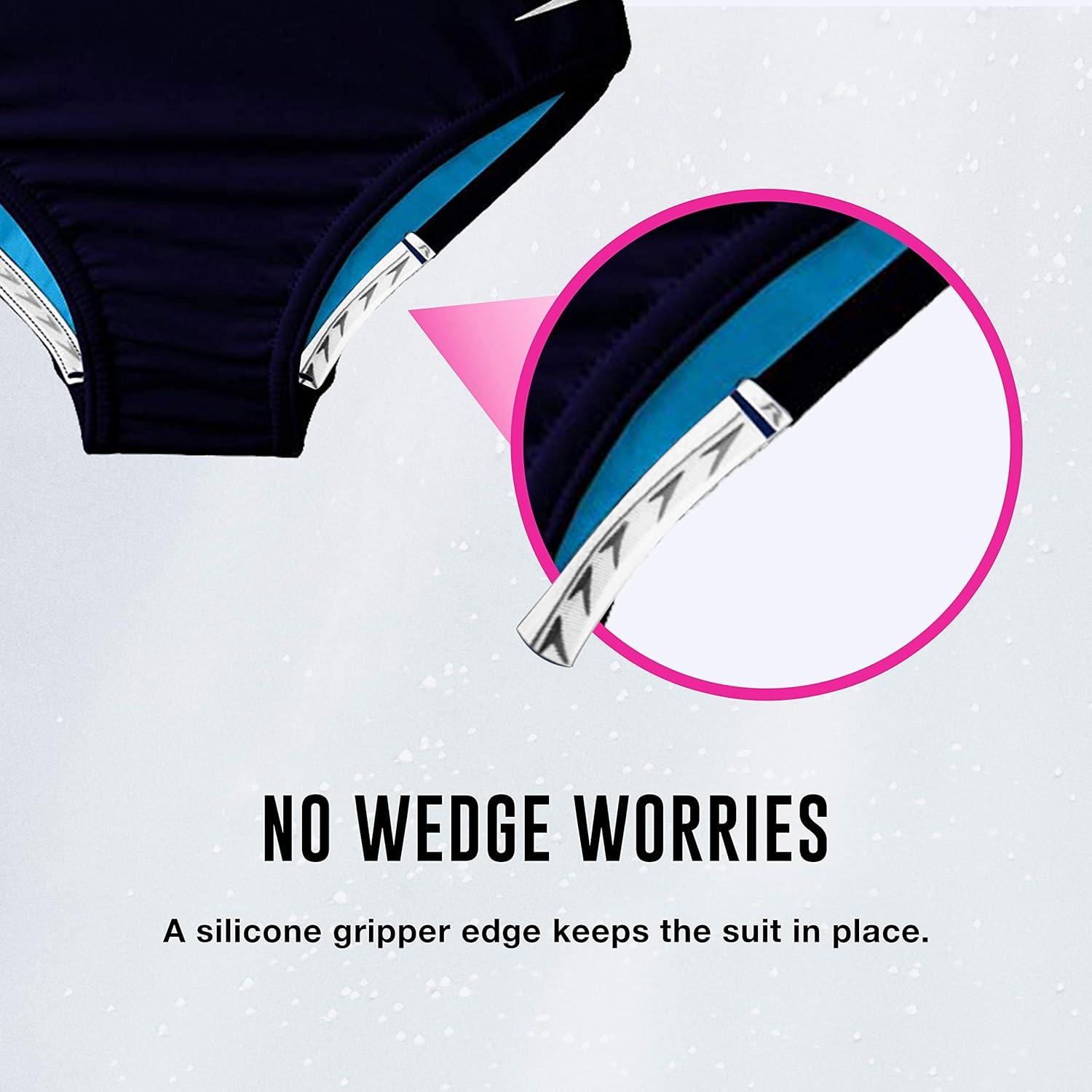 imageSpeedo Womens Swimsuit One Piece Solid Cross Back Multi StrapsNew Turquoise