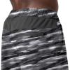 imageSpeedo Mens Swim Trunks  Casual Beach Swimwear  Quick Dry  Elastic Waist with Drawstring Dark Grey XLarge