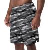 imageSpeedo Mens Swim Trunks  Casual Beach Swimwear  Quick Dry  Elastic Waist with Drawstring Dark Grey XLarge