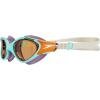 imageSpeedo Womens Swim Goggle Biofuse 20Marine BluePumpkin SpicePale Tan