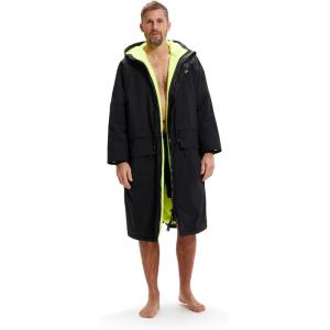 imageSpeedo Unisex Swimming Parka Changing Robe Open WaterBlackYellow