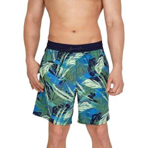 imageSpeedo Mens Swim Trunk Mid Length Redondo PrintedCamo Douglas Fir