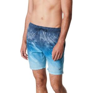 imageSpeedo Mens Swim Trunk Mid Length Redondo PrintedOmbre Moonlit Ocean