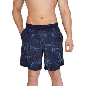 imageSpeedo Mens Swim Trunk Mid Length Redondo PrintedPromotor Speedo Blue