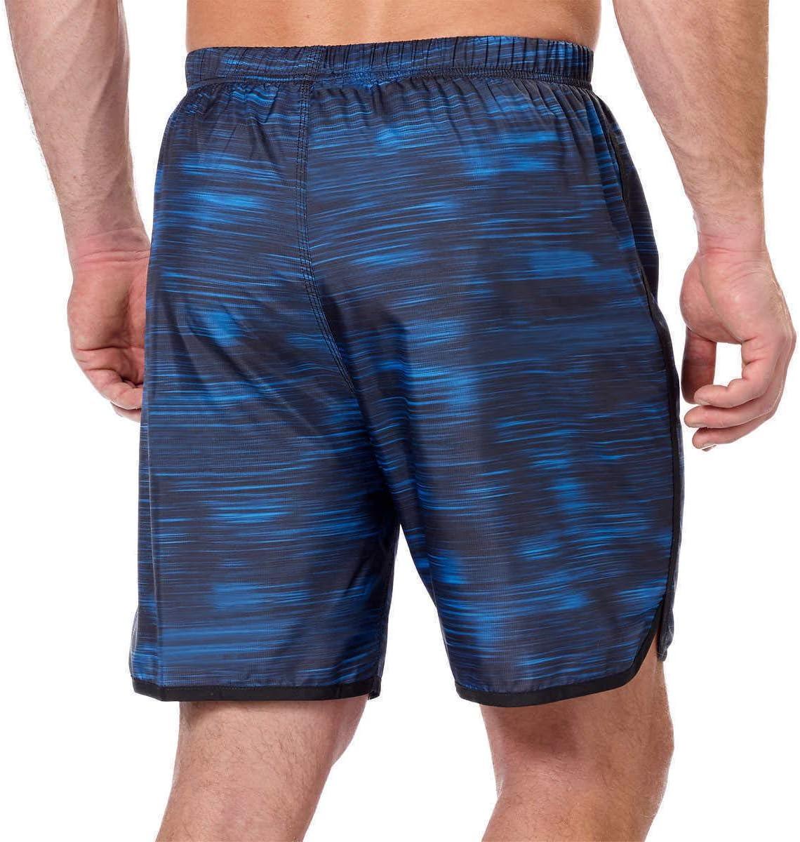 imageSpeedo Mens Swim TrunkBlackBlue Large