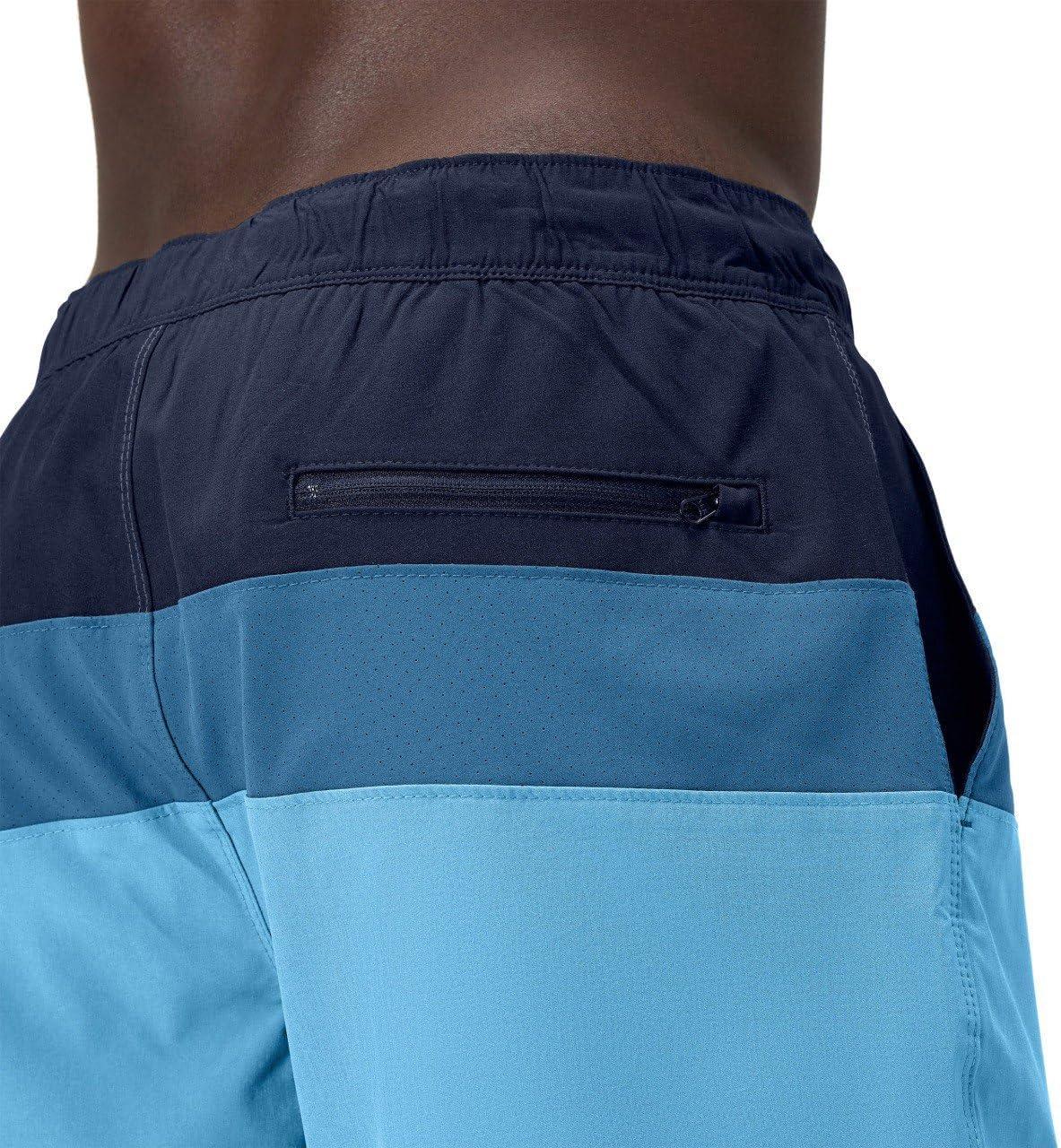 imageSpeedo Mens Swim Trunks  Casual Beach Swimwear  Quick Dry  Elastic Waist with Drawstring Blue S