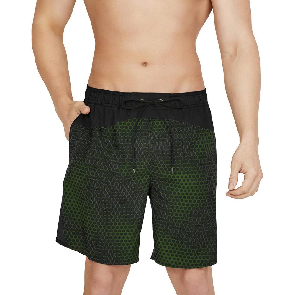 imageSpeedo Swim Trunk Mid Length MarinaHex Explorer Douglas Fir