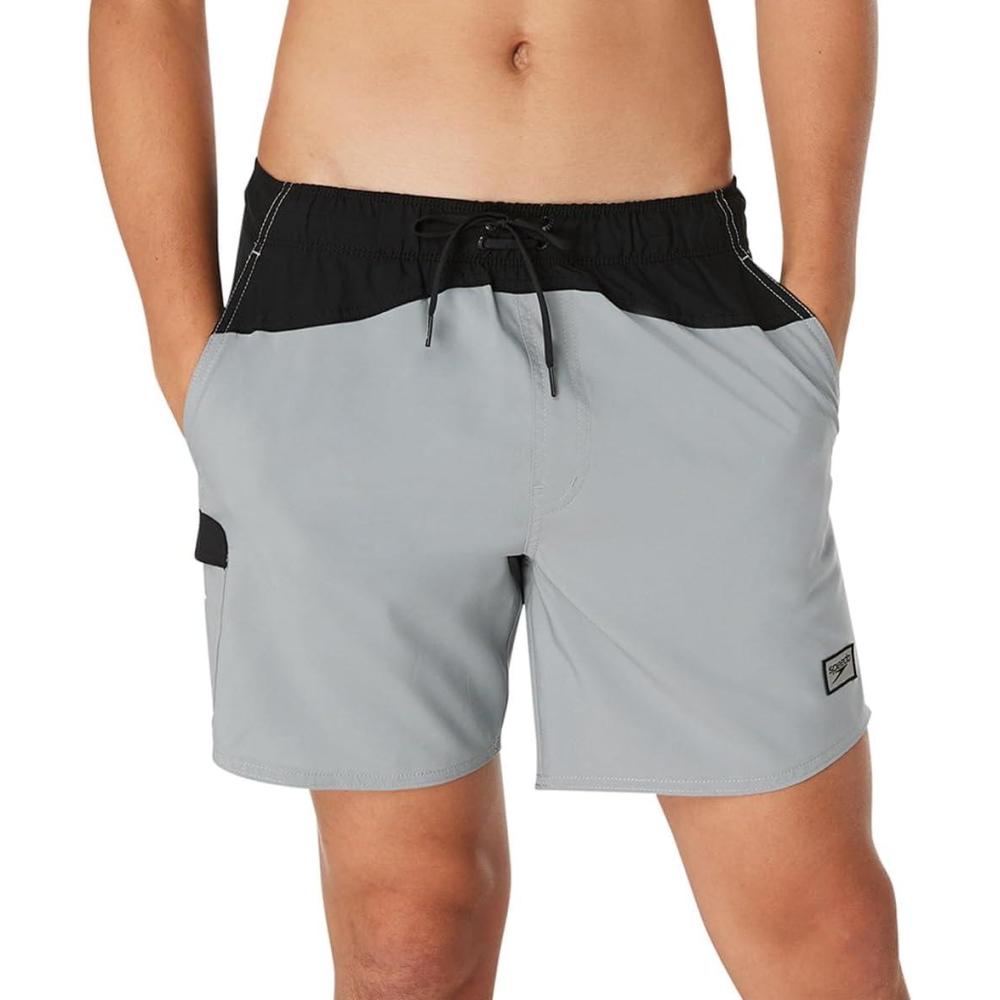 imageSpeedo Swim Trunk Mid Length MarinaMonumentBlack