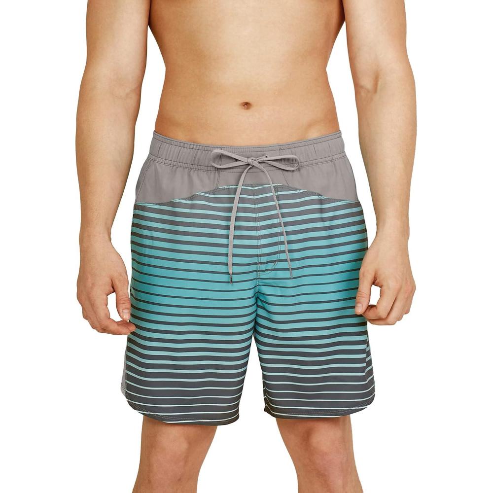 imageSpeedo Swim Trunk Mid Length MarinaStripe Explorer Monument