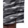 imageSpeedo Mens Swim Trunks  Casual Beach Swimwear  Quick Dry  Elastic Waist with Drawstring Dark Grey Large