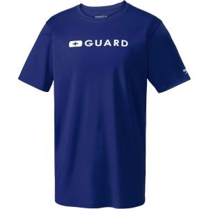 imageSpeedo Mens Guard Uv Swim Shirt Short Sleeve RashguardSpeedo Navy