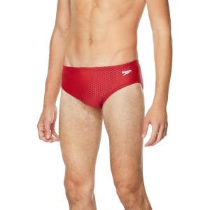 imageSpeedo Mens Swimsuit Brief ProLT Printed Team ColorsHigh Risk Red