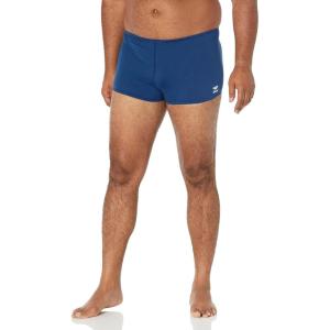 imageSpeedo Mens Swimsuit Square Leg Endurance SolidNavy