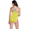 image:imageSpeedo Womens Swimsuit One Piece Closed Back Thin Strap HydrobraBitter Lime