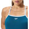 image:imageSpeedo Womens Swimsuit One Piece Closed Back Thin Strap HydrobraDark Teal