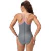 image:imageSpeedo Womens Swimsuit One Piece Closed Back Thin Strap HydrobraHeather Neon Violet