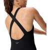 image:imageSpeedo Womens Swimsuit One Piece Essentials with Removable Cups Soft FabricScoop Anthracite