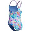 image:imageSpeedo Girls Swimsuit One Piece Thin StrapsWatercolor Garden