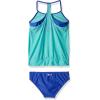 image:imageSpeedo Girls Swimsuit Two Piece Tankini Mesh Blouse Thin StrapDiscontinuedMint Frost