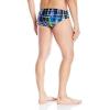 image:imageSpeedo Mens Powerflex Eco Laser Sticks BriefBlueGreen
