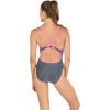 image:imageSpeedo Womens Swimsuit One Piece Prolt Flyback Solid Adult Team ColorsDiscontinuedCharcoal