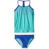 image:imageSpeedo Girls Swimsuit Two Piece Tankini Mesh Blouse Thin StrapDiscontinuedMint Frost