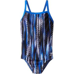 image:imageSpeedo Girls Swimsuit One Piece Endurance Flyback Striped Youth Team ColorsDiscontinued