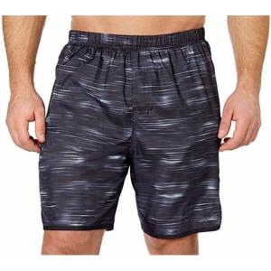 image:imageSpeedo Mens Aquagon Colorblock Volley Shorts Workout amp Swim Trunks SmallBlack