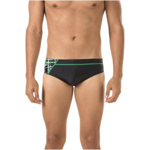 image:imageSpeedo Mens Powerflex Eco Laser Sticks BriefSpeedo Green