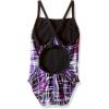 image:imageSpeedo Girls Powerflex Eco Laser Sticks Pulse Back SwimsuitLaser Speedo Purple