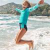 image:imageSpeedo Girls Swimsuit One Piece Closed RacerbackMesh Asphalt