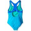 image:imageSpeedo Girls Swimsuit One Piece Closed RacerbackMesh Cyan