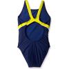image:imageSpeedo Girls Swimsuit One Piece Powerflex Pulse Back Solid Youth Team Colors
