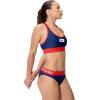 image:imageSpeedo Womens Guard Sport Bra Swimsuit TopNavy