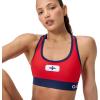 image:imageSpeedo Womens Guard Sport Bra Swimsuit TopRed